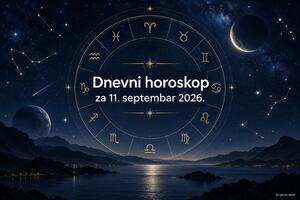 Dnevni horoskop za petak, 11. septembar 2026.