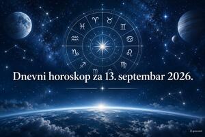 Dnevni horoskop za nedjelju, 13. septembar 2026.