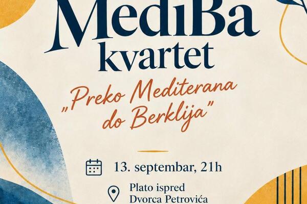 Koncert &bdquo;Preko Mediterana do Berklija&ldquo; večeras u Podgorici