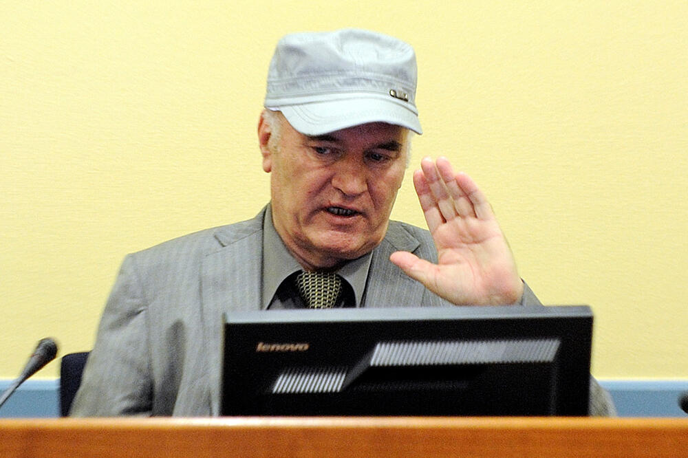 Ljetovao u Reževićima, kočio pregovore, poredili ga sa Karađorđem: Mladić, Foto: POOL New