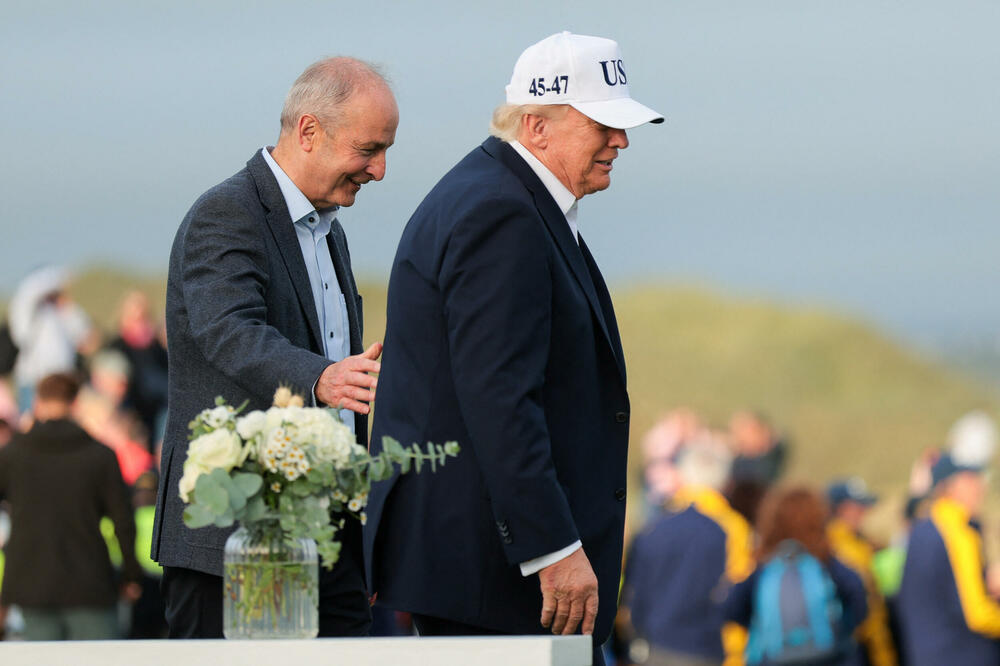 Martin i Tramp, Foto: Reuters
