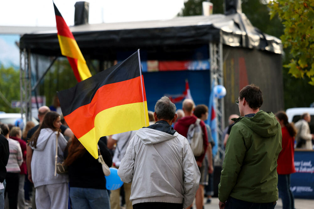 Pristalice AfD-a u Berlinu, Foto: Reuters