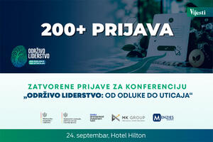 Zatvorene prijave za konferenciju &bdquo;Održivo liderstvo: Od odluke do...