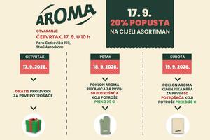 Aroma stiže na mjesto City marketa na Starom Aerodromu &ndash; veliko...