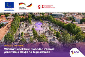 WiFi4WB u Nikšiću: Slobodan internet prati veliko slavlje na Trgu...