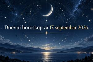 Dnevni horoskop za četvrtak, 17. septembar 2026.