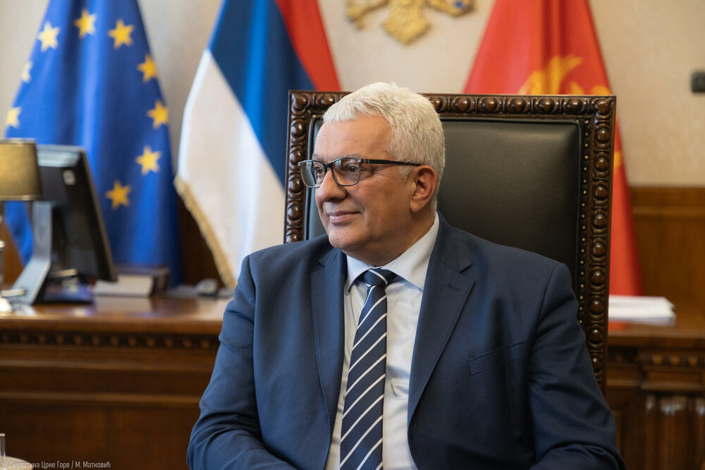 Mandić, Foto: Skupština Crne Gore/M.Matković