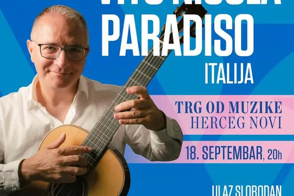 Italijanski gitarista i kompozitor u Herceg Novom