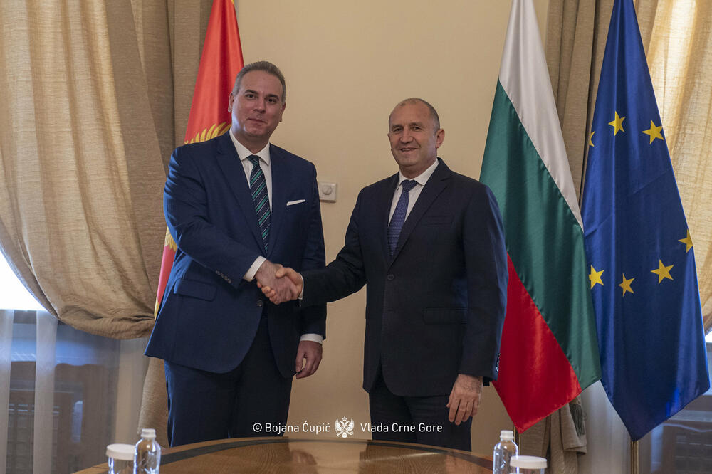 Ivanović i Radev, Foto: Vlada Crne Gore