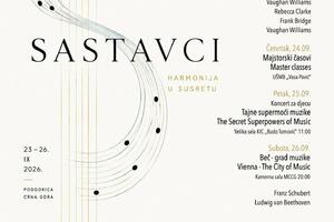 &bdquo;Sastavci&rdquo; donose četiri dana vrhunske kamerne muzike