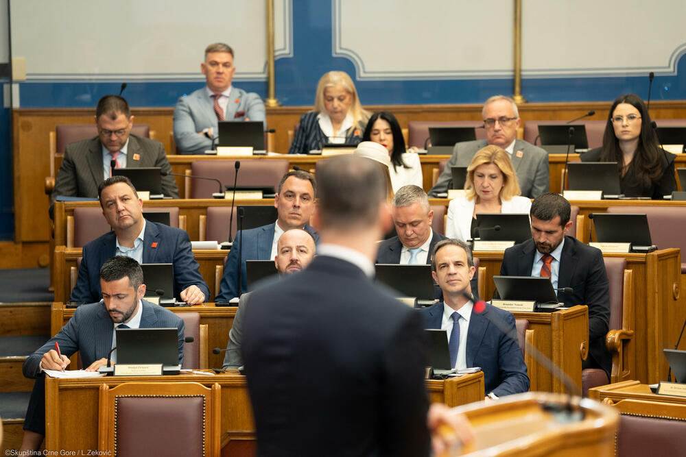 A šta će opozicija: detalj iz parlamenta