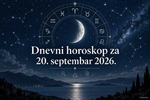Dnevni horoskop za 20. septembar 2026.