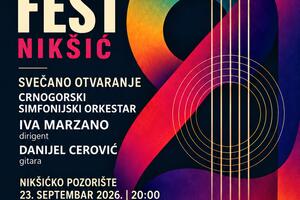 Danijel Cerović i CSO otvaraju 21. Guitar Fest u Nikšiću