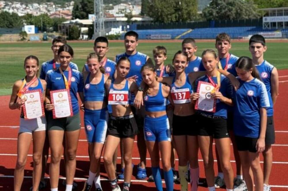 Atletičari Mornara, Foto: ASCG
