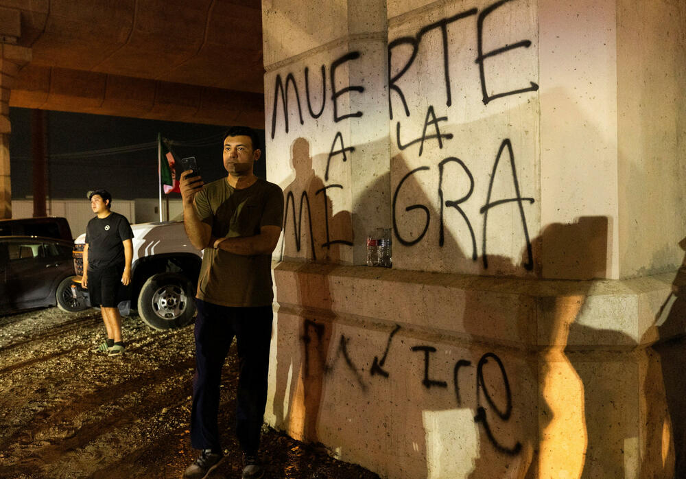 <p>Advokatica za imigraciona pitanja Kejt Linkoln-Goldfinč identifikovala je ranjenog muškarca za više medija kao Vilbera Rafaela Garsesa Peresa (28) i objavila na društvenim mrežama da zastupa njegovu porodicu</p>