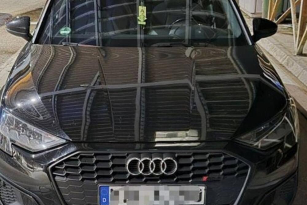 Oduzeti "audi", Foto: Uprava policije