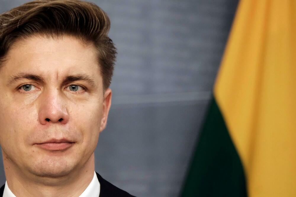 Premijer Litvanije Mindaugas Sinkevičijus, Foto: EPA