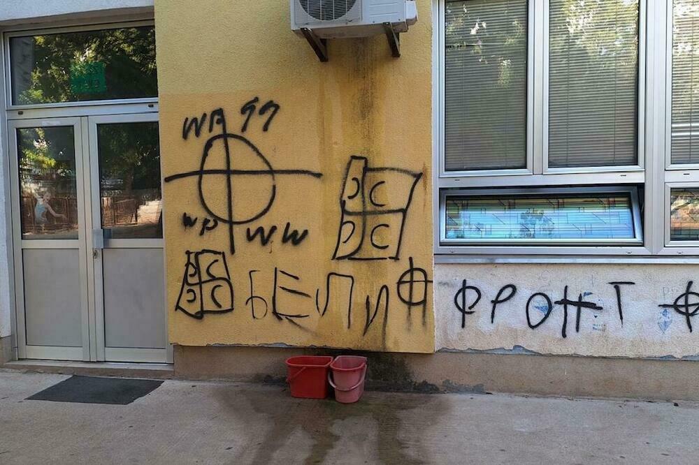 Maloljetnici vandalizovali školu: Druga osnovna škola u Budvi (arhiva), Foto: Vuk Lajović