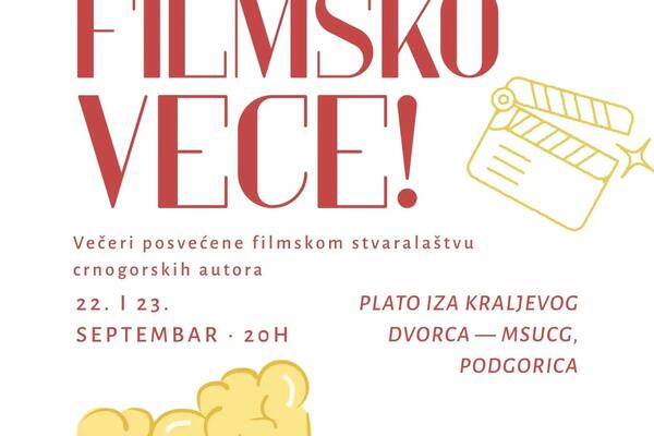 Filmske večeri pod zvijezdama: Dva dana posvećena crnogorskom filmu