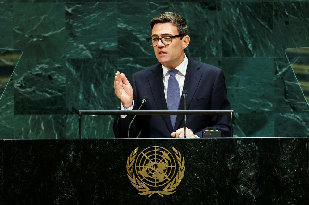 Bernam govori u Ujedinjenim nacijama, Foto: Reuters