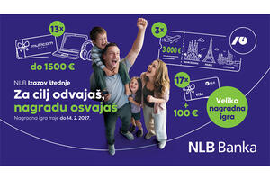 NLB Izazov štednje: Postavi cilj, počni da štediš i osvoji...