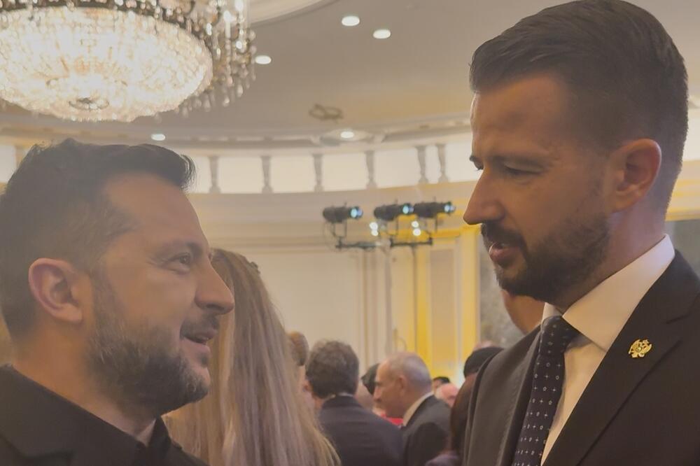 Zelenski i Milatović, Foto: Kancelarija za odnose s javnošću predsjednika Crne Gore