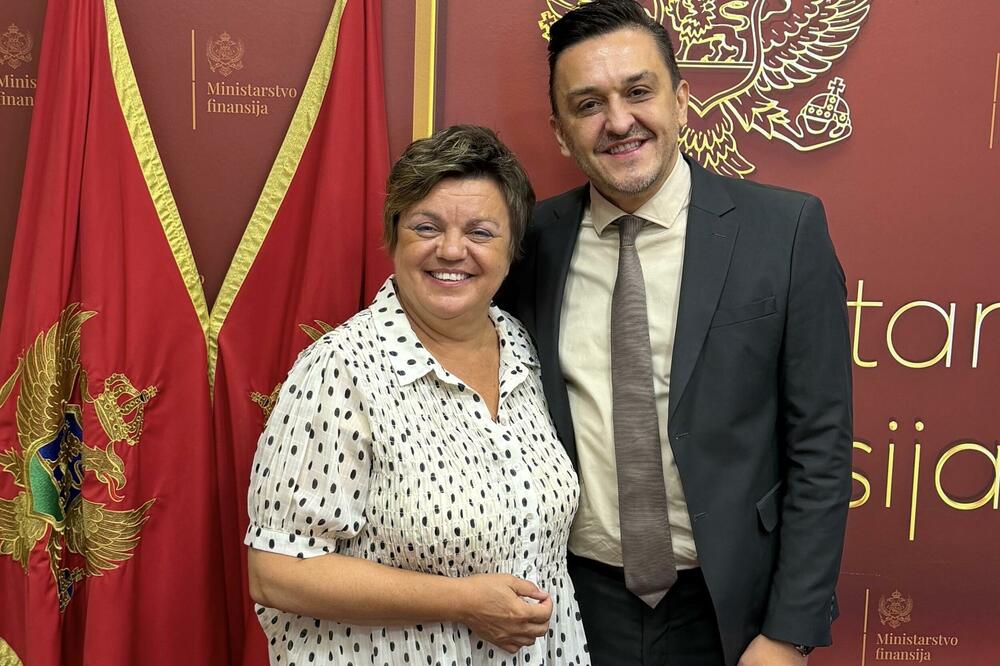 Hrebičkova i Vuković, Foto: Ministarstvo finansija