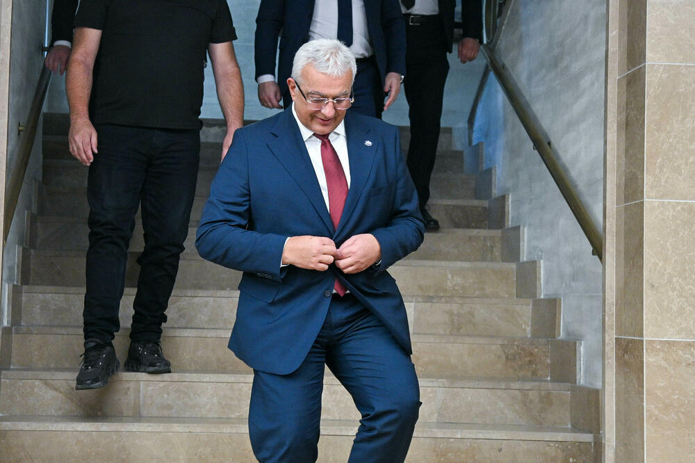 Ništa od "interesantne rasprave" koju je najavljivao: Mandić juče u parlamentu, Foto: Risto Bozovic