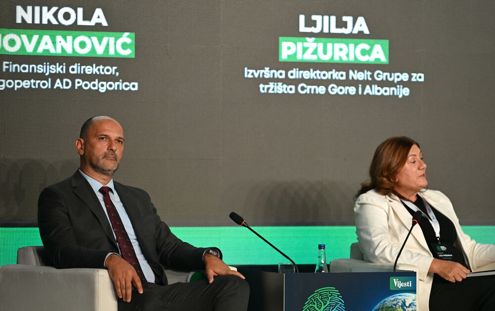 <p>Vijesti organizovale konferenciju koja je okupila okupiće predstavnike institucija, međunarodnih organizacija, poslovne, akademske i finansijske zajednice, civilnog sektora, kao i stručnjake iz oblasti održivog razvoja, energetike, investicija i ESG-a</p>