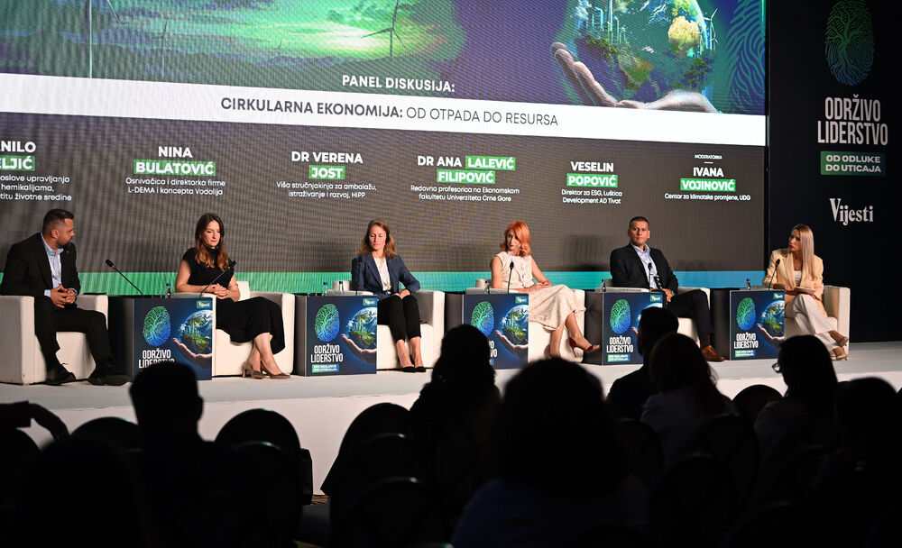 <p>Vijesti organizovale konferenciju koja je okupila okupiće predstavnike institucija, međunarodnih organizacija, poslovne, akademske i finansijske zajednice, civilnog sektora, kao i stručnjake iz oblasti održivog razvoja, energetike, investicija i ESG-a</p>