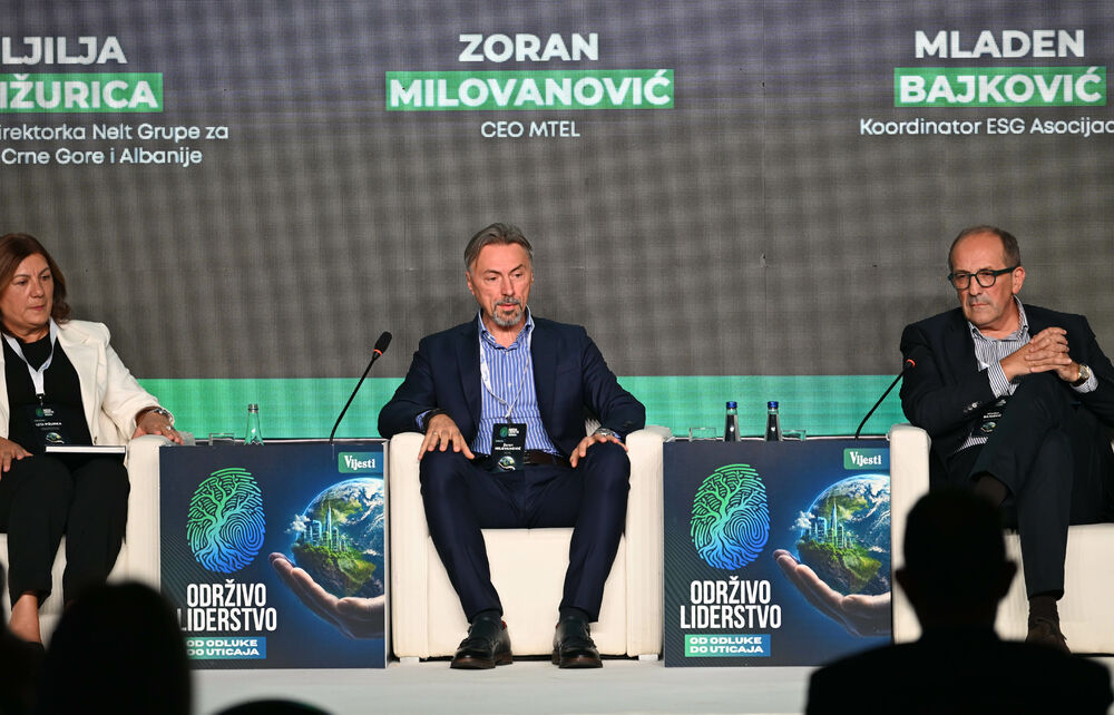 <p>Vijesti organizovale konferenciju koja je okupila okupiće predstavnike institucija, međunarodnih organizacija, poslovne, akademske i finansijske zajednice, civilnog sektora, kao i stručnjake iz oblasti održivog razvoja, energetike, investicija i ESG-a</p>