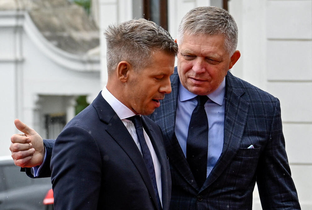 Mađar sa slovačkim premijerom Robertom Ficom