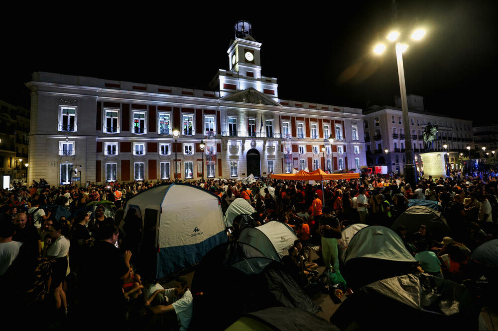 Sa protesta u Madridu, Foto: REUTERS