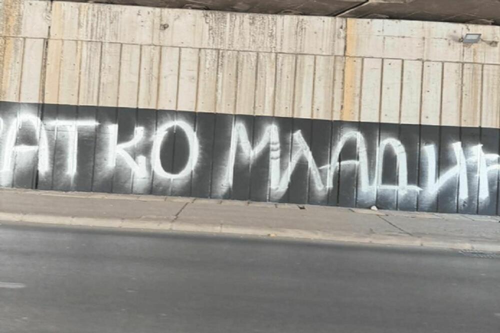 grafit Ratko Mladić
