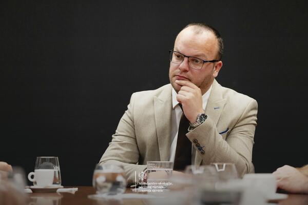 Damjan Ćulafić, Minister für Ökologie, nachhaltige Entwicklung und...