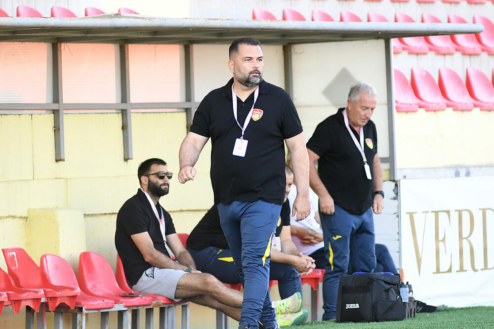 Trener Podgorice, Dejan Jelenić, Foto: FSCG