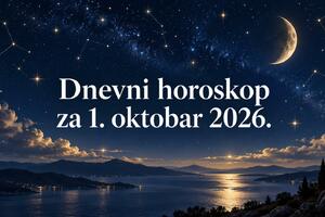 Dnevni horoskop za četvrtak, 1. oktobar 2026.