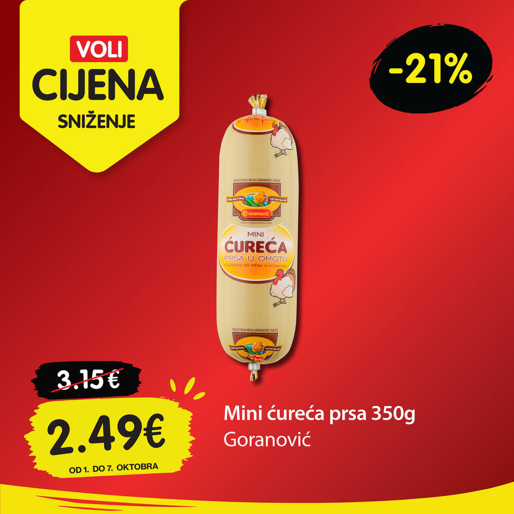 <p><em>Voli cijene su ponovo tu! Svakog četvrtka pronađite artikle po sniženoj cijeni i uštedite pri kupovini.</em></p>