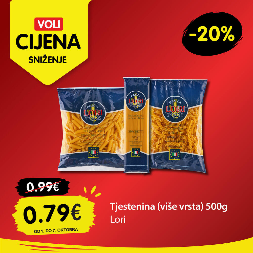 <p><em>Voli cijene su ponovo tu! Svakog četvrtka pronađite artikle po sniženoj cijeni i uštedite pri kupovini.</em></p>