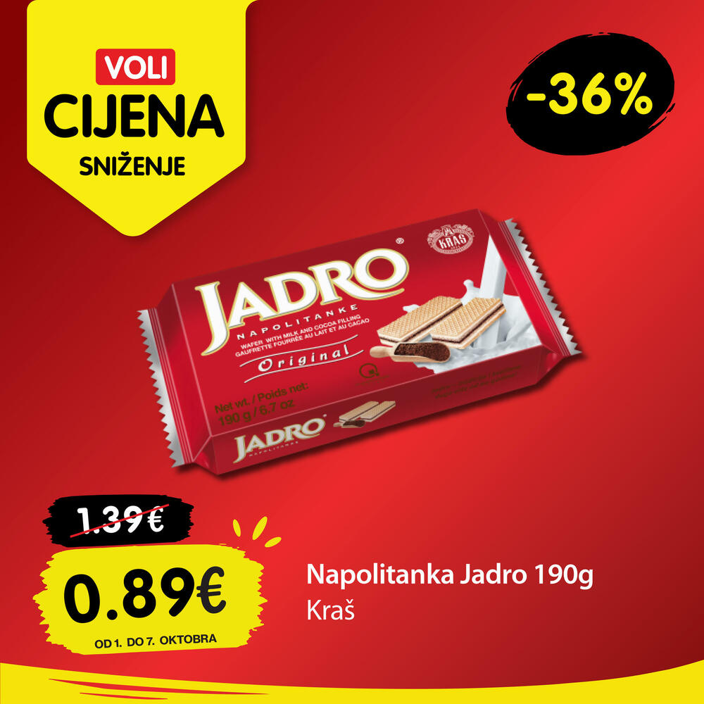<p><em>Voli cijene su ponovo tu! Svakog četvrtka pronađite artikle po sniženoj cijeni i uštedite pri kupovini.</em></p>