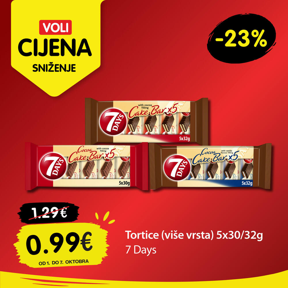 <p><em>Voli cijene su ponovo tu! Svakog četvrtka pronađite artikle po sniženoj cijeni i uštedite pri kupovini.</em></p>