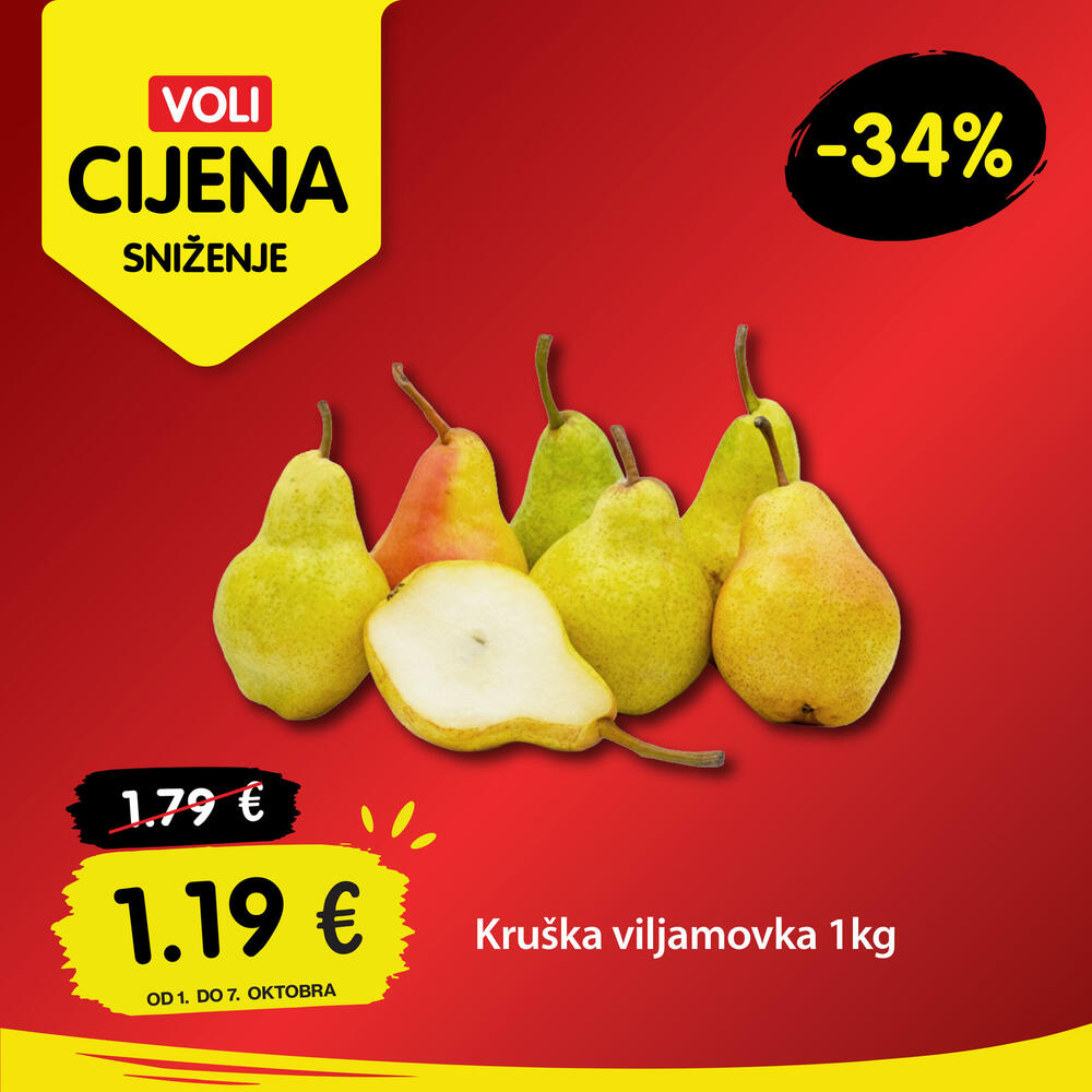 <p><em>Voli cijene su ponovo tu! Svakog četvrtka pronađite artikle po sniženoj cijeni i uštedite pri kupovini.</em></p>