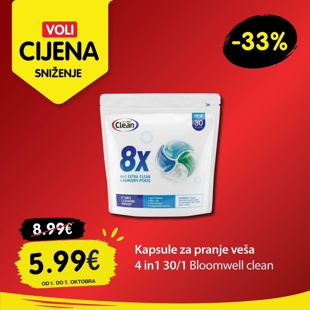 <p><em>Voli cijene su ponovo tu! Svakog četvrtka pronađite artikle po sniženoj cijeni i uštedite pri kupovini.</em></p>