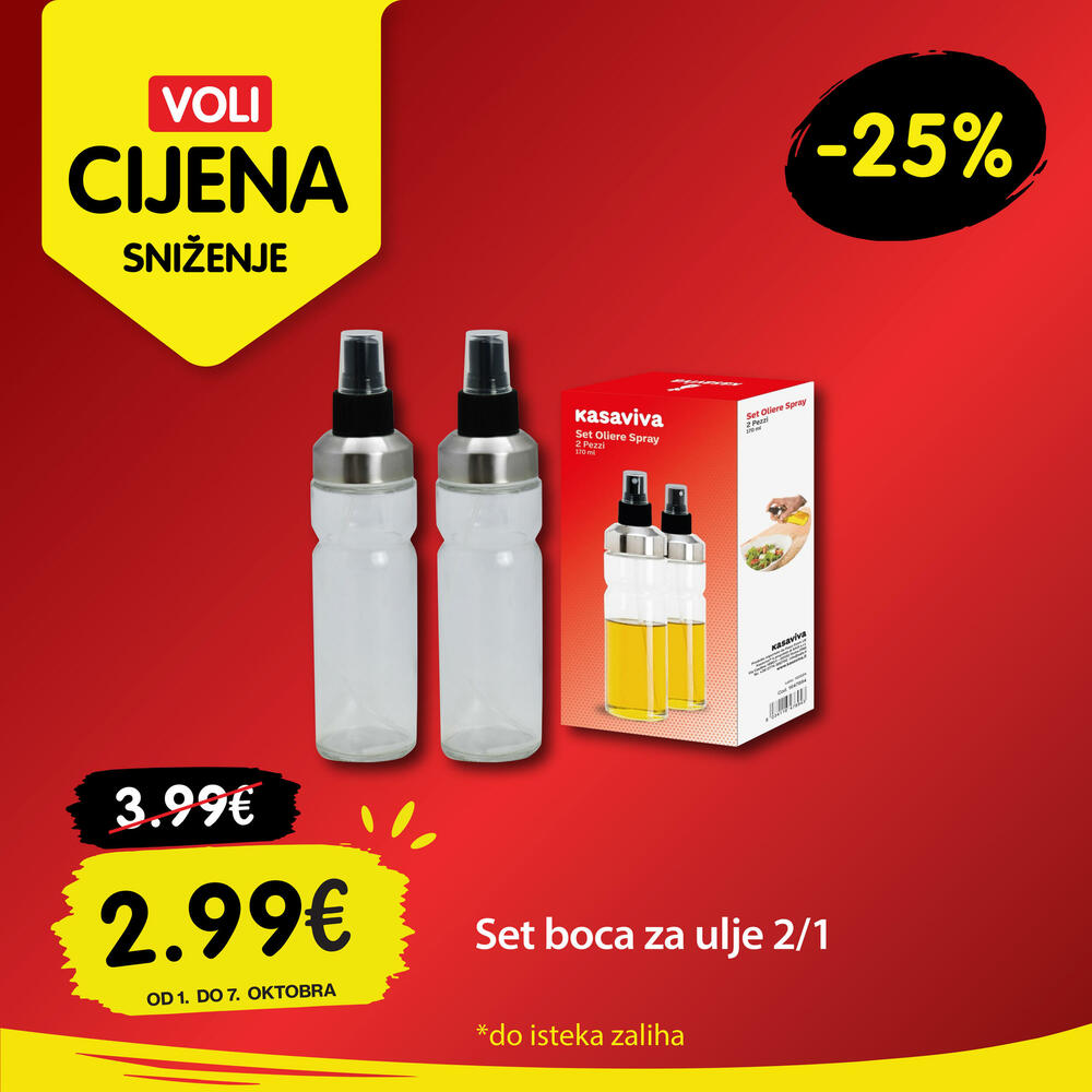 <p><em>Voli cijene su ponovo tu! Svakog četvrtka pronađite artikle po sniženoj cijeni i uštedite pri kupovini.</em></p>