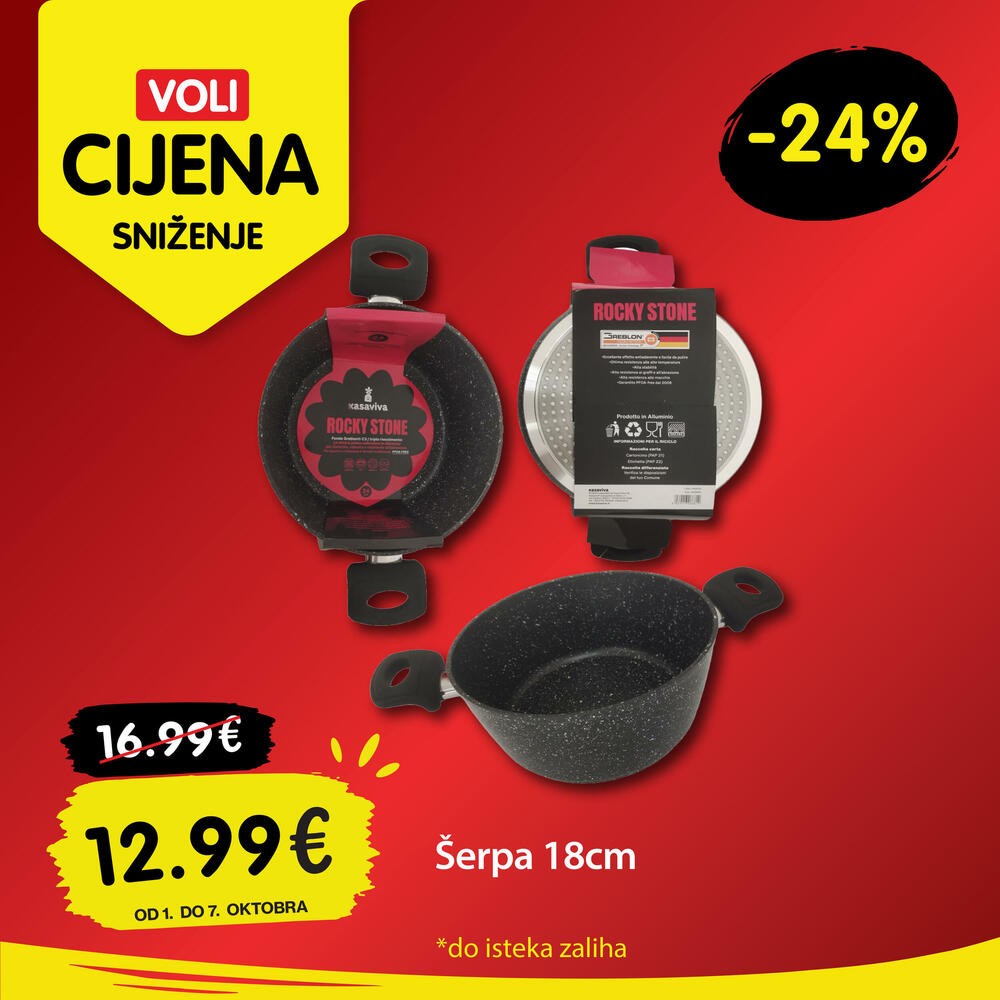 <p><em>Voli cijene su ponovo tu! Svakog četvrtka pronađite artikle po sniženoj cijeni i uštedite pri kupovini.</em></p>