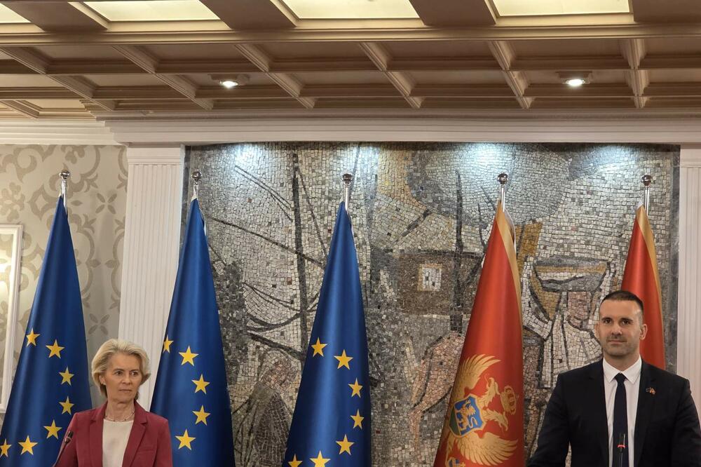 Ursula fon der Lajen i Milojko Spajić, Foto: Biljana Matijašević
