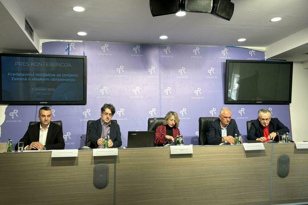 Sa jučerašnje konferencije za medije potpisnika inicijative, Foto: Jelena Kočanović