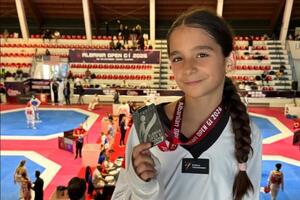 Lana Boljević srebrna u Tirani