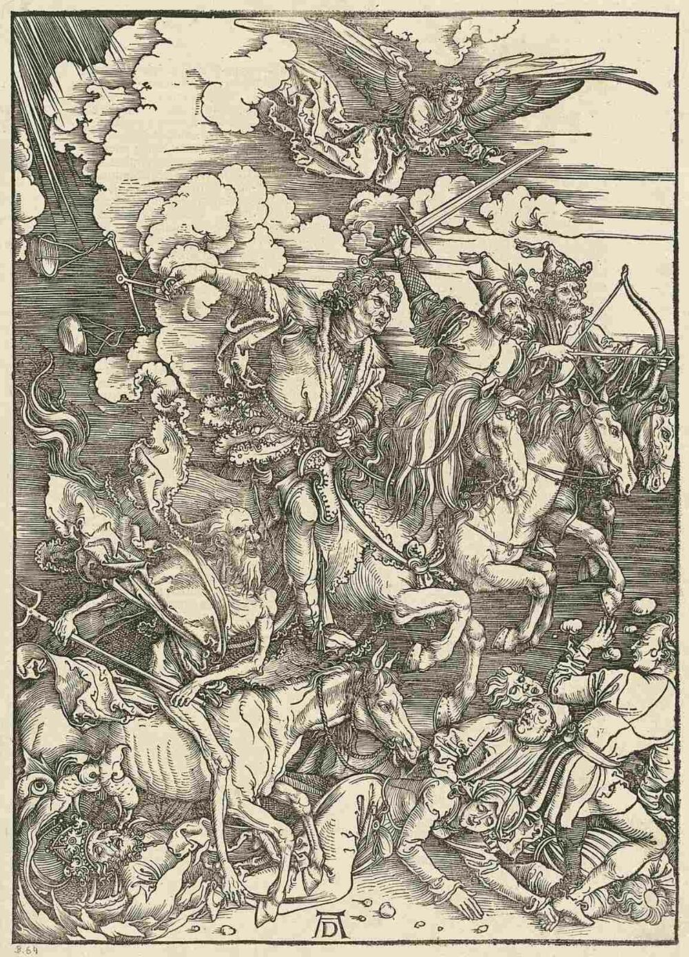 Albreht Direr, „Četiri jahača Apokalipse“, (1498)