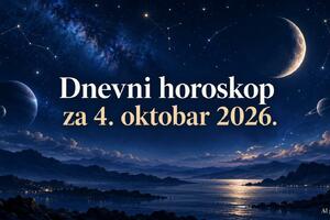 Dnevni horoskop za nedjelju, 4. oktobar 2026.